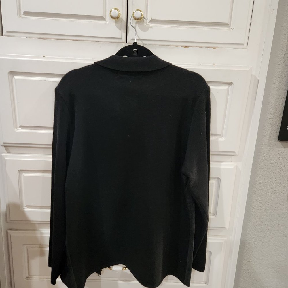 SALE! Dialogue Suede and Wool Jacket - Picture 4 of 8